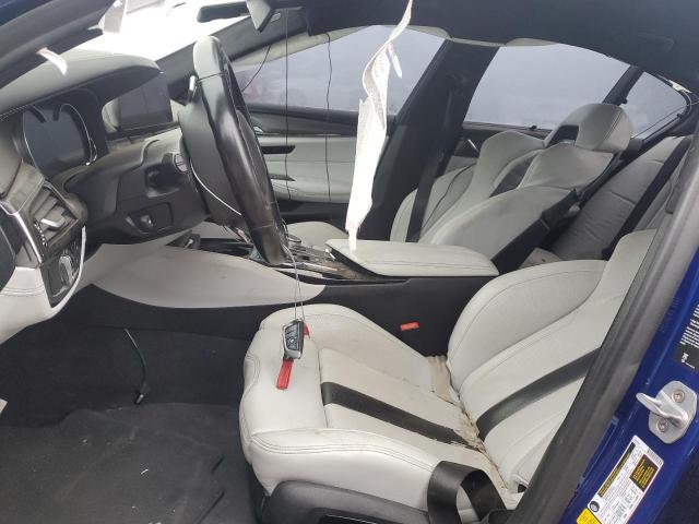 WBSJF0C5XJB283404 - 2018 BMW 5 SERIES Синий фото 7