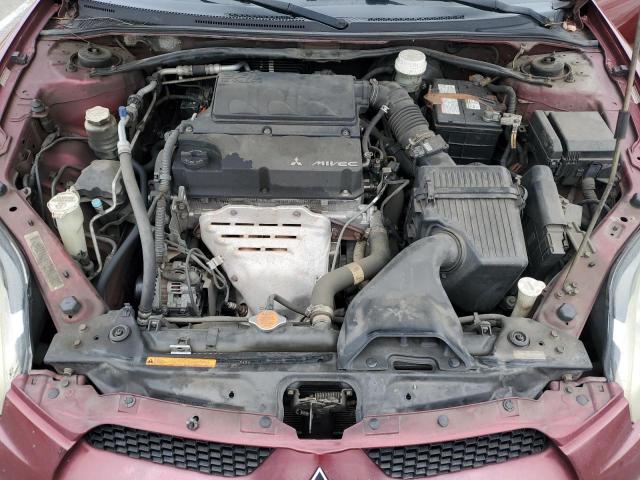 4A3AL25F97E008824 - 2007 MITSUBISHI ECLIPSE SPYDER GS 勃艮第红 照片 11