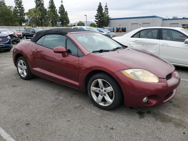 4A3AL25F97E008824 - 2007 MITSUBISHI ECLIPSE SPYDER GS 勃艮第红 照片 4