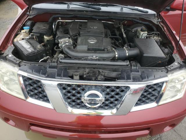 5N1AR18W95C753844 - 2005 NISSAN PATHFINDER LE წითელი ფოტო 12