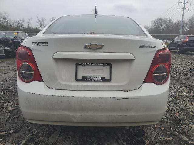 1G1JA5SG5E4229632 - 2014 CHEVROLET SONIC LS WHITE photo 6