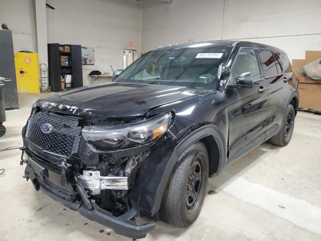 1FM5K8AC5PGA19101 - 2023 FORD EXPLORER POLICE INTERCEPTOR 黑色 照片 1