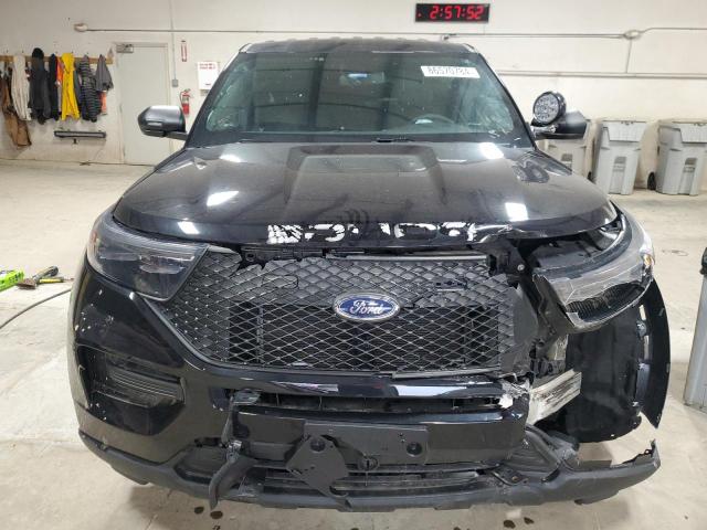 1FM5K8AC5PGA19101 - 2023 FORD EXPLORER POLICE INTERCEPTOR 黑色 照片 11