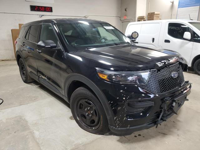1FM5K8AC5PGA19101 - 2023 FORD EXPLORER POLICE INTERCEPTOR 黑色 照片 4