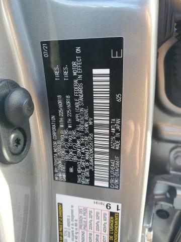 JTJGARDZXM2261958 - 2021 LEXUS NX 300 BASE 银色 照片 13