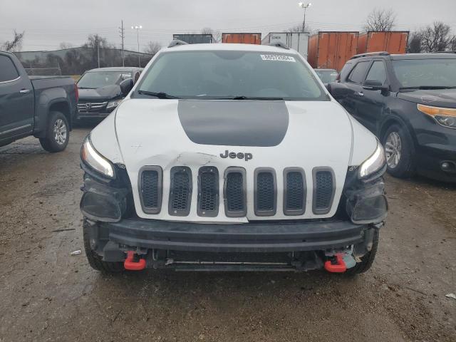 1C4PJMBS9FW698857 - 2015 JEEP CHEROKEE TRAILHAWK WHITE photo 5