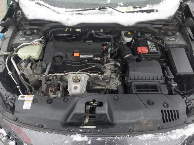 2HGFC2F73KH017828 - 2019 HONDA CIVIC EX ნაცრისფერი ფოტო 11