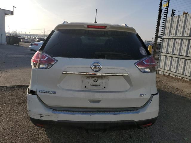 5N1AT2MNXGC856035 - 2016 NISSAN ROGUE S WHITE photo 6