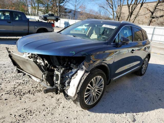 2LMPJ8LR2HBL10438 - 2017 LINCOLN MKX RESERVE Blau Foto 1