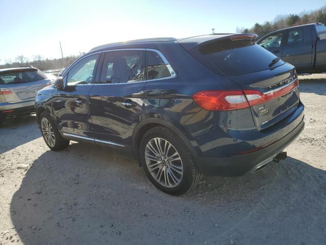 2LMPJ8LR2HBL10438 - 2017 LINCOLN MKX RESERVE Blau Foto 2