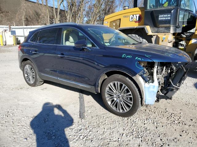 2LMPJ8LR2HBL10438 - 2017 LINCOLN MKX RESERVE Blau Foto 4