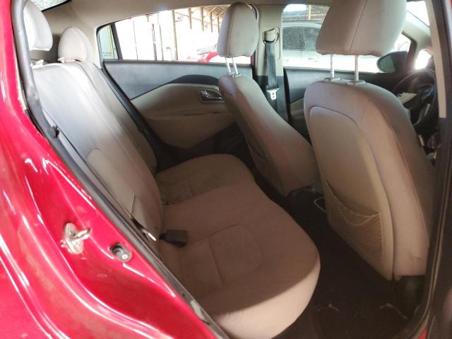 KNADM4A38E6343761 - 2014 KIA RIO LX RED photo 10