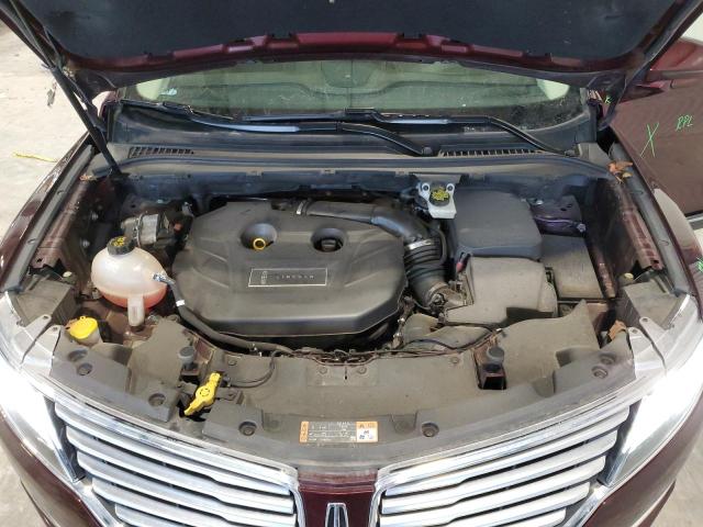 5LMCJ3D96HUL71049 - 2017 LINCOLN MKC RESERVE ბურგუნდია ფოტო 12