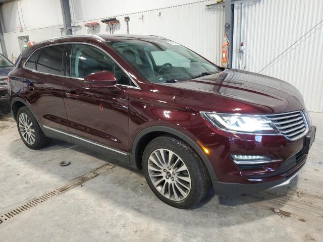 5LMCJ3D96HUL71049 - 2017 LINCOLN MKC RESERVE ბურგუნდია ფოტო 4