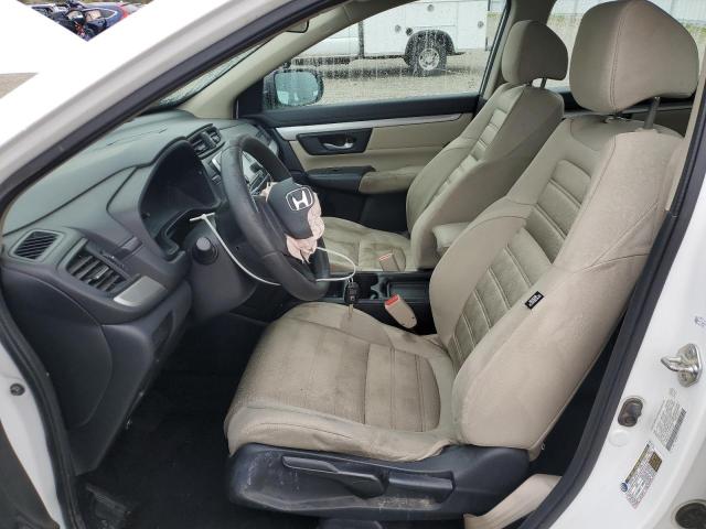 5J6RW5H32KL003348 - 2019 HONDA CR-V LX أبيض صورة 7