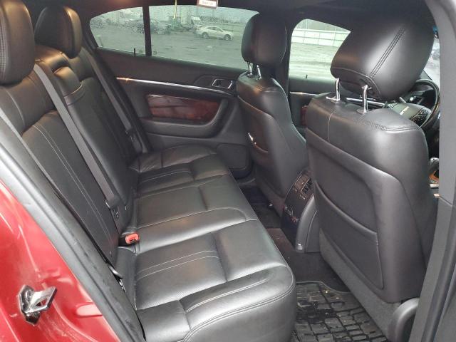 1LNHL9EK0DG617092 - 2013 LINCOLN MKS RED photo 10