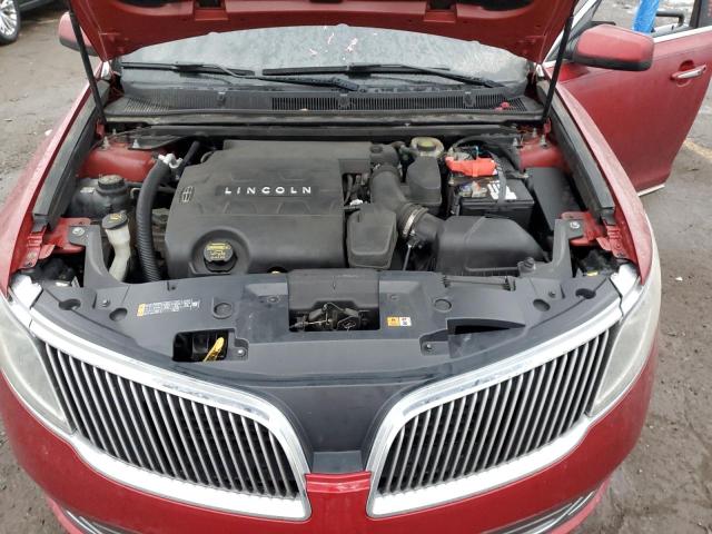 1LNHL9EK0DG617092 - 2013 LINCOLN MKS RED photo 11