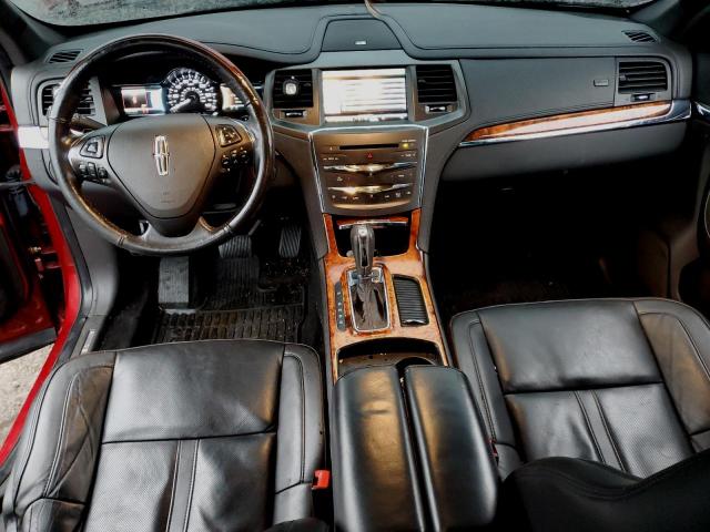 1LNHL9EK0DG617092 - 2013 LINCOLN MKS RED photo 8