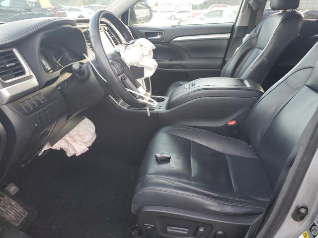 5TDJKRFH9FS162943 - 2015 TOYOTA HIGHLANDER XLE SILVER photo 7