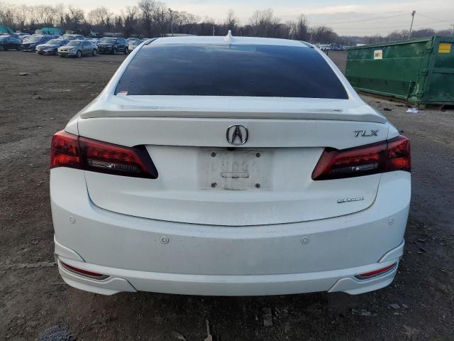 19UUB3F76FA009582 - 2015 ACURA TLX ADVANCE WHITE photo 6