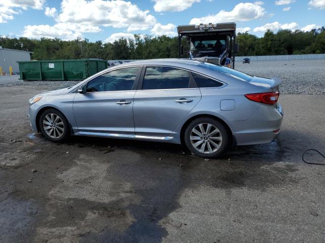 5NPE34AF2HH463540 - 2017 HYUNDAI SONATA SPORT SILVER photo 2