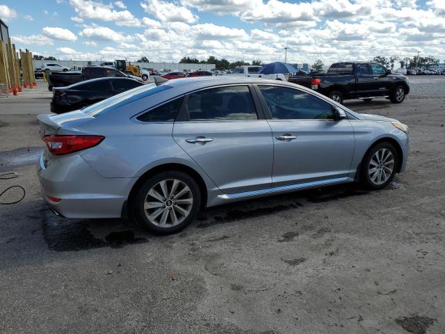 5NPE34AF2HH463540 - 2017 HYUNDAI SONATA SPORT SILVER photo 3