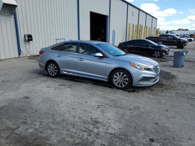 5NPE34AF2HH463540 - 2017 HYUNDAI SONATA SPORT SILVER photo 4