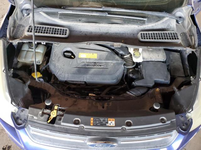 1FMCU0GX6GUA99488 - 2016 FORD ESCAPE SE BLUE photo 11