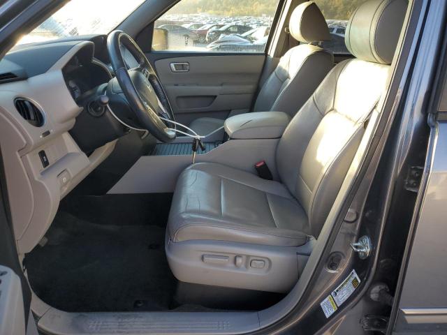 5FNYF4H6XFB001281 - 2015 HONDA PILOT EXL GRAY photo 7