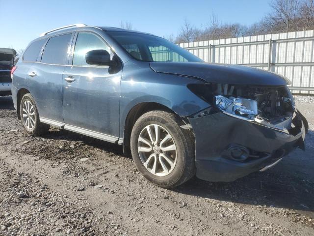 5N1AR2MM3FC682782 - 2015 NISSAN PATHFINDER S BLUE photo 4