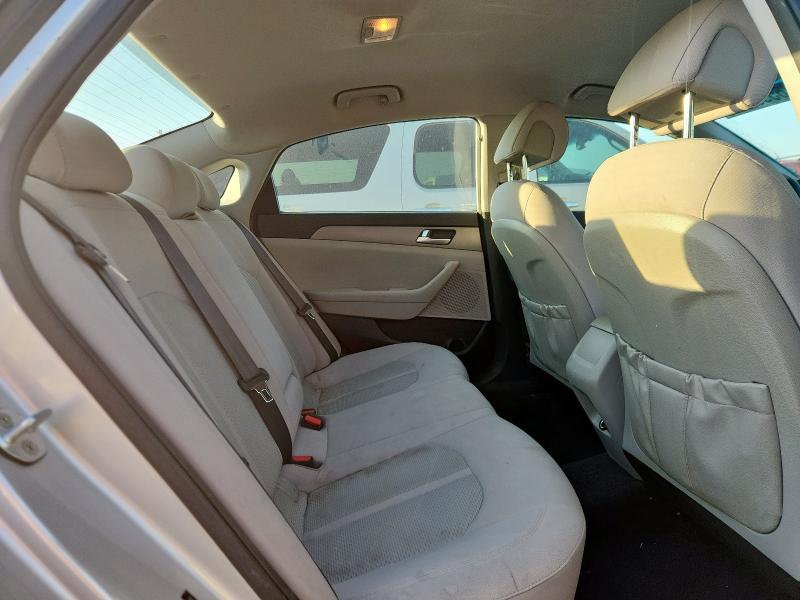 5NPE24AF4GH323152 - 2016 HYUNDAI SONATA SE ვერცხლისფერი ფოტო 10