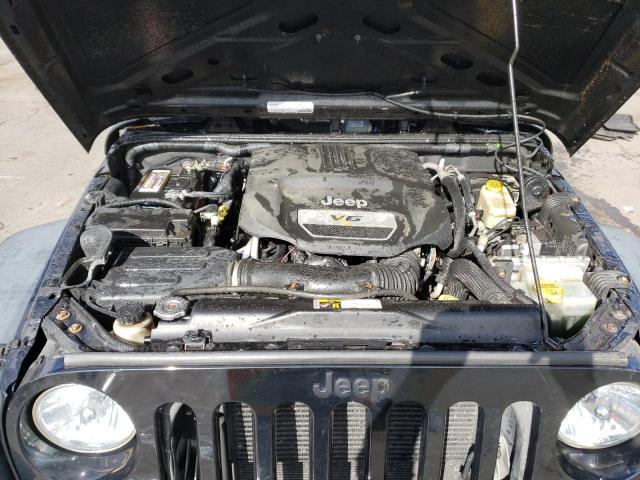 1C4BJWDG3FL634958 - 2015 JEEP WRANGLER U SPORT შავი ფოტო 12