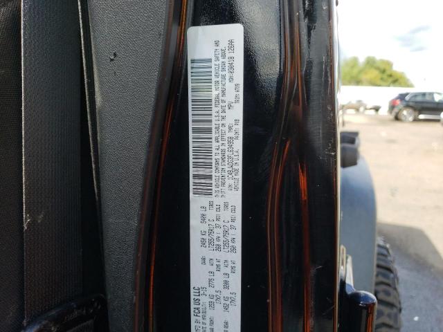 1C4BJWDG3FL634958 - 2015 JEEP WRANGLER U SPORT შავი ფოტო 13