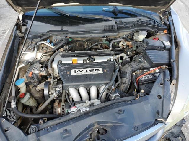 1HGCM56476A001451 - 2006 HONDA ACCORD LX BEIGE photo 11
