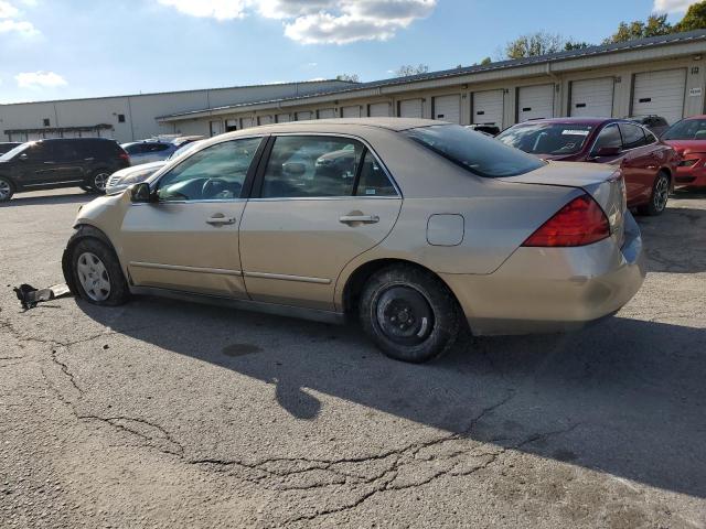 1HGCM56476A001451 - 2006 HONDA ACCORD LX BEIGE photo 2