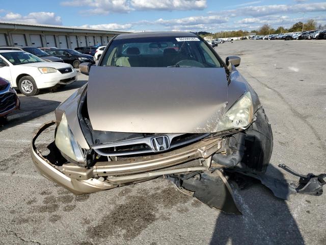 1HGCM56476A001451 - 2006 HONDA ACCORD LX BEIGE photo 5