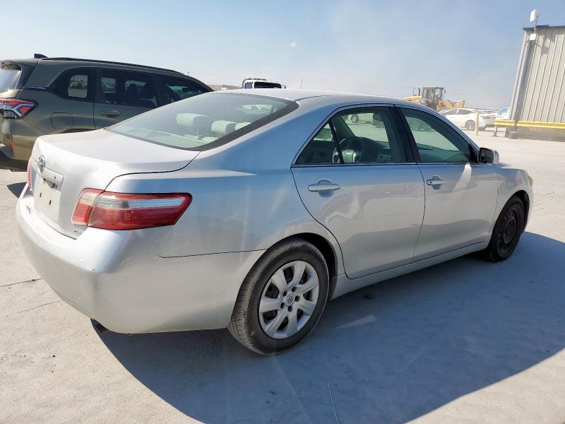 4T1BE46K97U590224 - 2007 TOYOTA CAMRY CE SILVER photo 3
