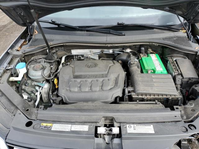 3VV0B7AX5KM139766 - 2019 VOLKSWAGEN TIGUAN S Մոխրագույն լուսանկար 12