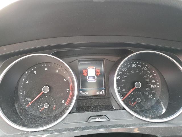 3VV0B7AX5KM139766 - 2019 VOLKSWAGEN TIGUAN S Մոխրագույն լուսանկար 9