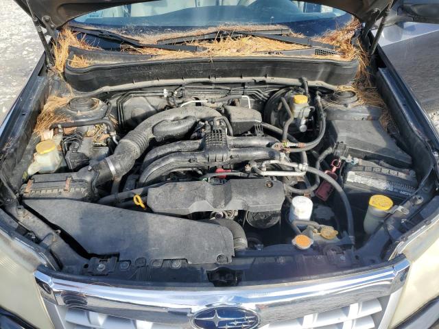 JF2SHABC5BH751812 - 2011 SUBARU FORESTER 2.5X Գրաֆիտ լուսանկար 11