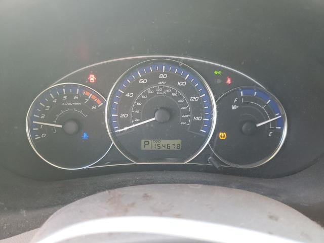 JF2SHABC5BH751812 - 2011 SUBARU FORESTER 2.5X Գրաֆիտ լուսանկար 9