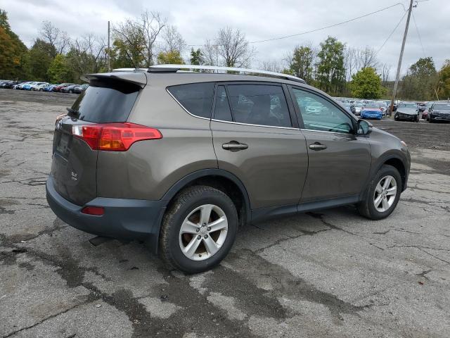2T3RFREV2EW224016 - 2014 TOYOTA RAV4 XLE GRAY photo 3