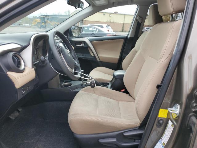 2T3RFREV2EW224016 - 2014 TOYOTA RAV4 XLE GRAY photo 7