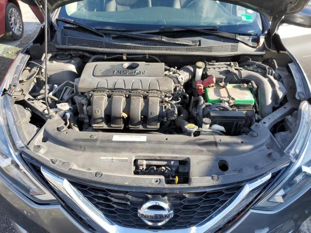 3N1AB7AP8KY233722 - 2019 NISSAN SENTRA S GRAY photo 11