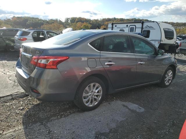 3N1AB7AP8KY233722 - 2019 NISSAN SENTRA S GRAY photo 3