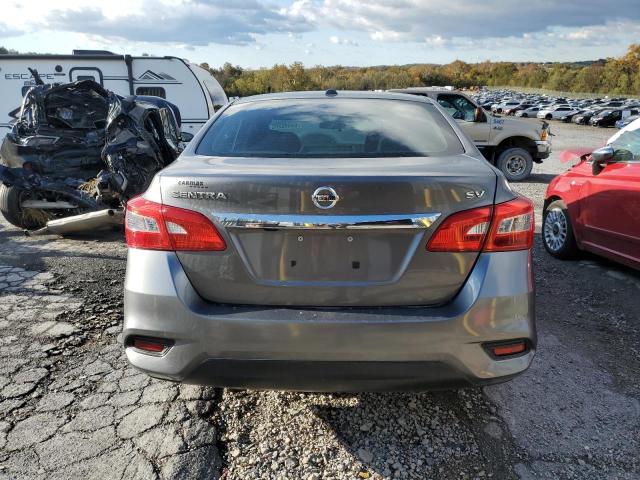 3N1AB7AP8KY233722 - 2019 NISSAN SENTRA S GRAY photo 6