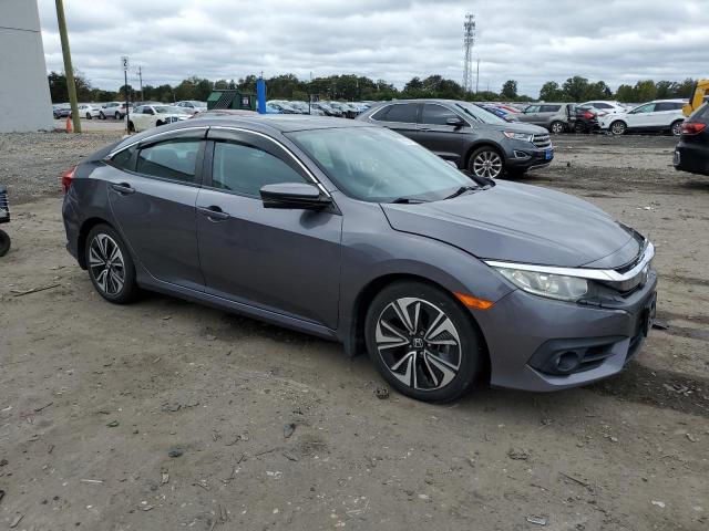 2HGFC1F31GH645157 - 2016 HONDA CIVIC EX GRAY photo 4