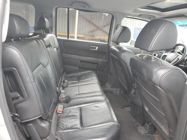 5FNYF4H50BB010265 - 2011 HONDA PILOT EXL SILVER photo 10