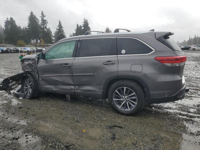 5TDJZRFH6HS438719 - 2017 TOYOTA HIGHLANDER SE GRAY photo 2