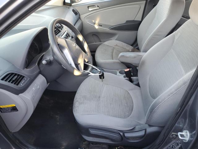 KMHCT4AE6HU254253 - 2017 HYUNDAI ACCENT SE رمادي صورة 7